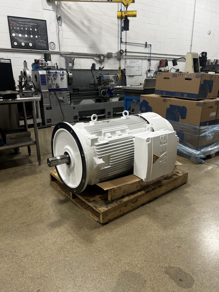 industrial electric motor repair 